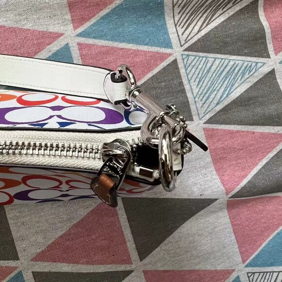 Women Teri Shoulder Bag White Rainbow - Picture 5 of 10